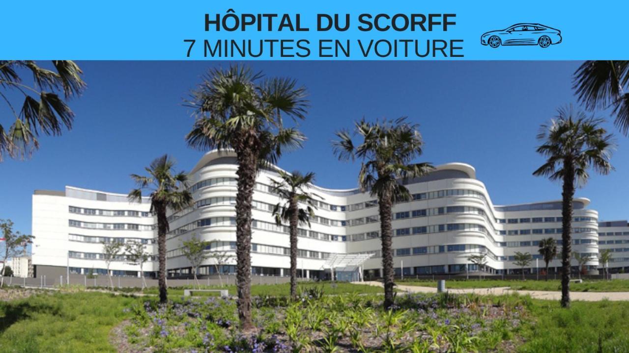 Residence Duguay - Centre Ville - Porte B - Appartements Tout Confort - Neuf - Nouveau 洛里昂 外观 照片