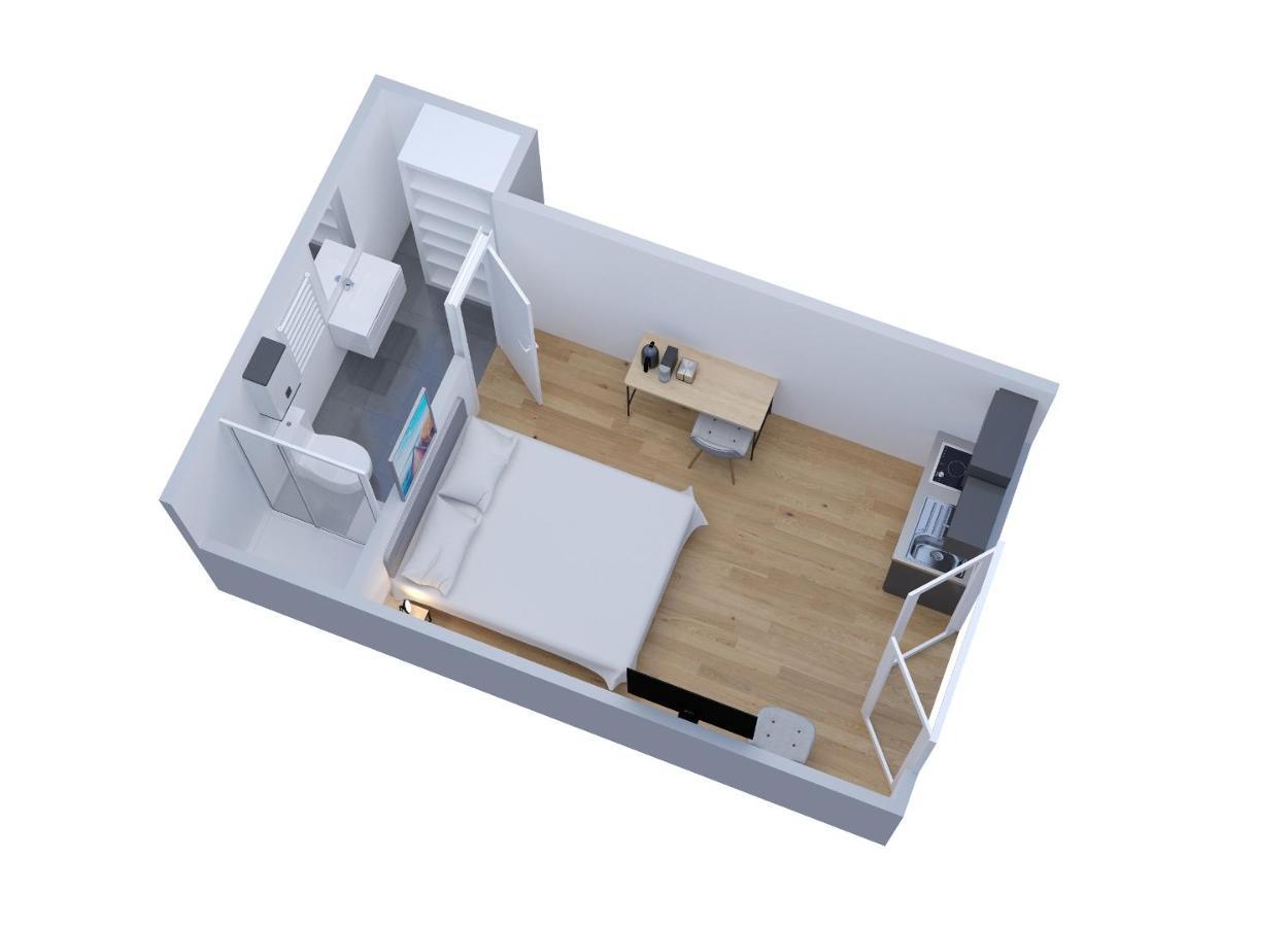 Residence Duguay - Centre Ville - Porte B - Appartements Tout Confort - Neuf - Nouveau 洛里昂 外观 照片