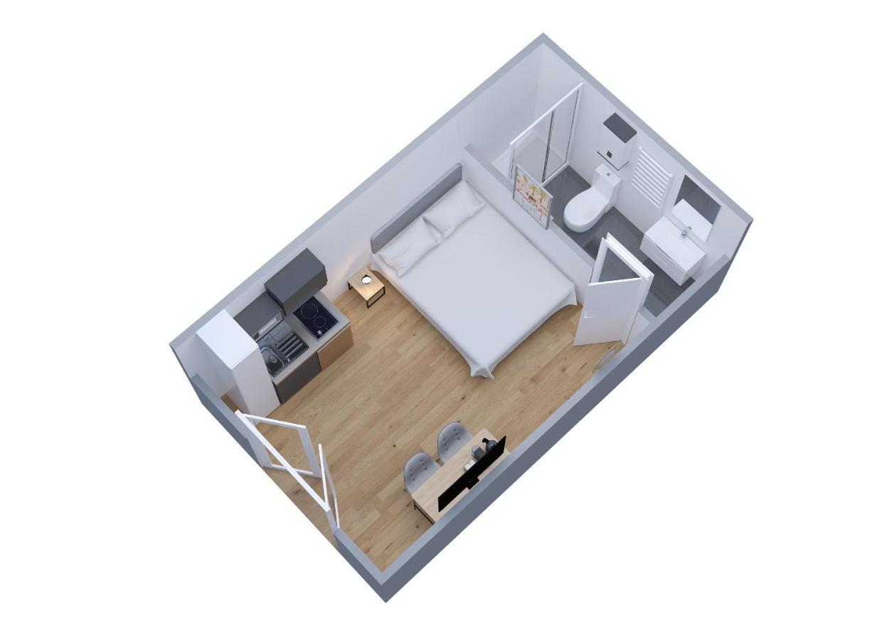Residence Duguay - Centre Ville - Porte B - Appartements Tout Confort - Neuf - Nouveau 洛里昂 外观 照片